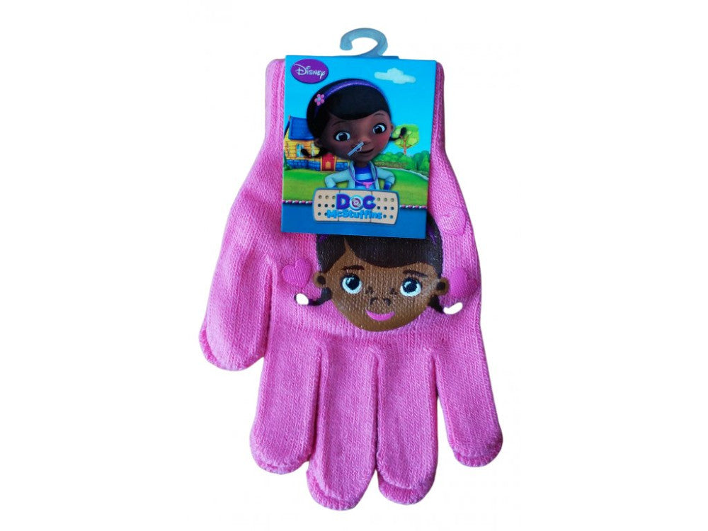 Doc McStuffins Disney Dr. plīša mīlestības bērnu cimdi
