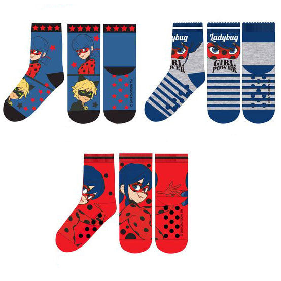 Miraculous Ladybug bērnu biezās pretslīdes zeķes 23-34