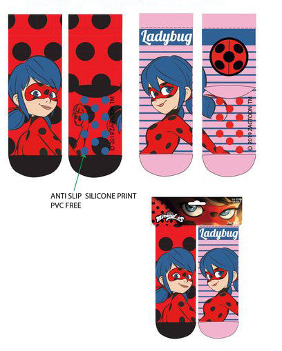 Miraculous Ladybug bērnu biezās neslīdošās zeķes 23-34