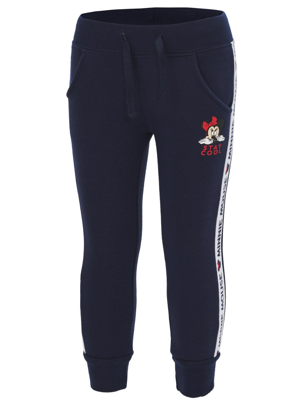 Disney Minnie Navy bērnu garās bikses, sporta bikses 3-8 gadi