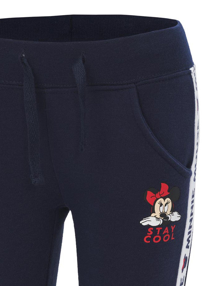 Disney Minnie Navy bērnu garās bikses, sporta bikses 3-8 gadi