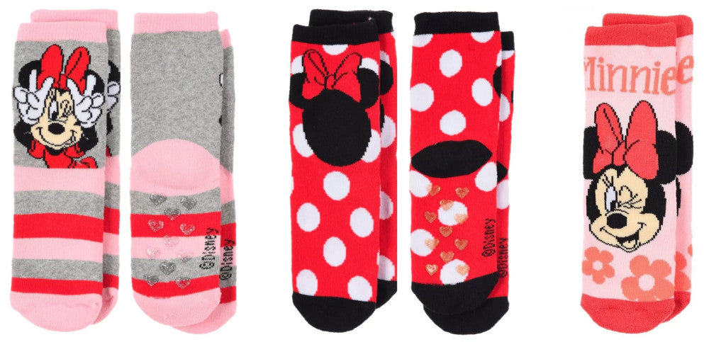 Disney Minnie bērnu biezās pretslīdes zeķes 23-34
