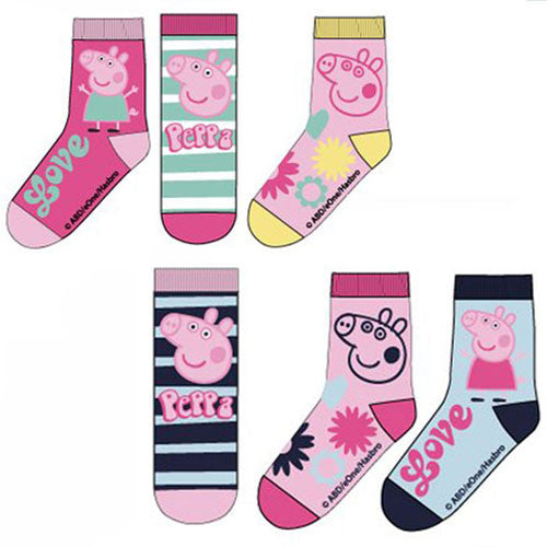 Peppa Pig Love bērnu zeķītes 23-34