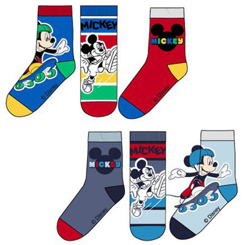 Disney Mickey Skate bērnu zeķes 23-34