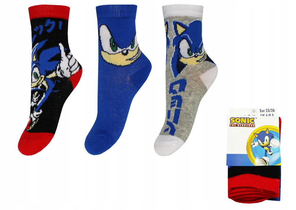 Sonic the Hedgehog Sonic the Hedgehog bērnu zeķes 23-34