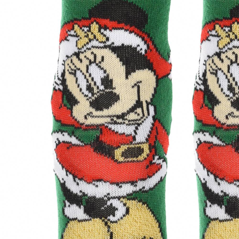 Disney Minnie zelta un sudraba Ziemassvētku bērnu zeķes 23-34