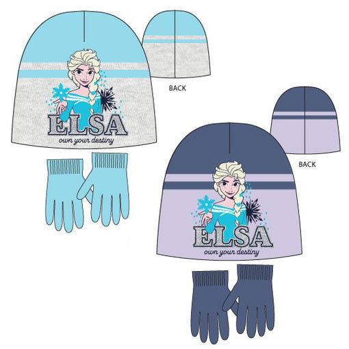 Disney Frozen Likteņa bērnu cepures + cimdu komplekts 52-54 cm