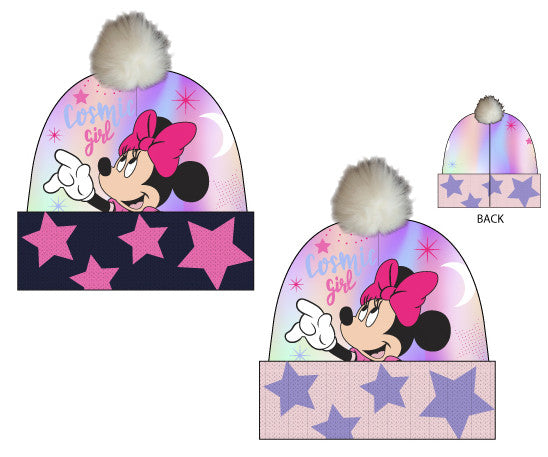 Disney Minnie Cosmic Girl bērnu cepure 52-54 cm