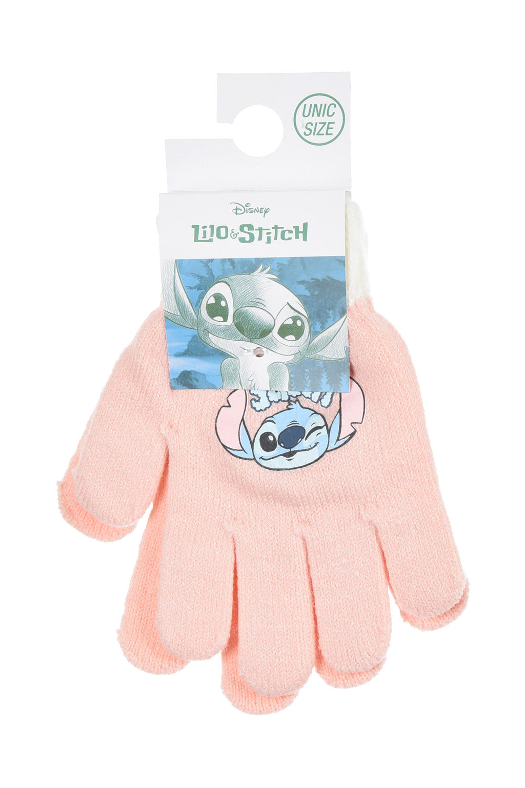 Disney Lilo un Stitch rozā bērnu cimdiņš
