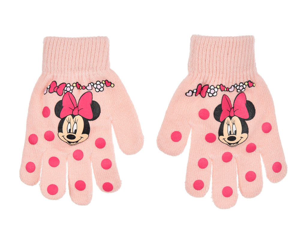 Disney Minnie Pink Dots bērnu cimdi