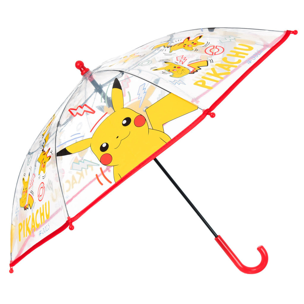 Pok√©mon Thunder bērnu caurspīdīgais lietussargs √ò72 cm