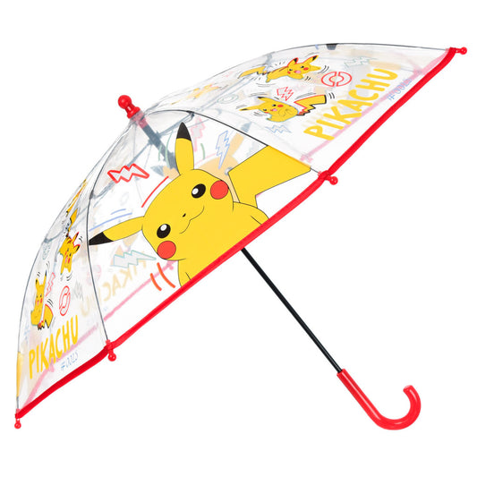 Pok√©mon Thunder bērnu caurspīdīgais lietussargs √ò72 cm