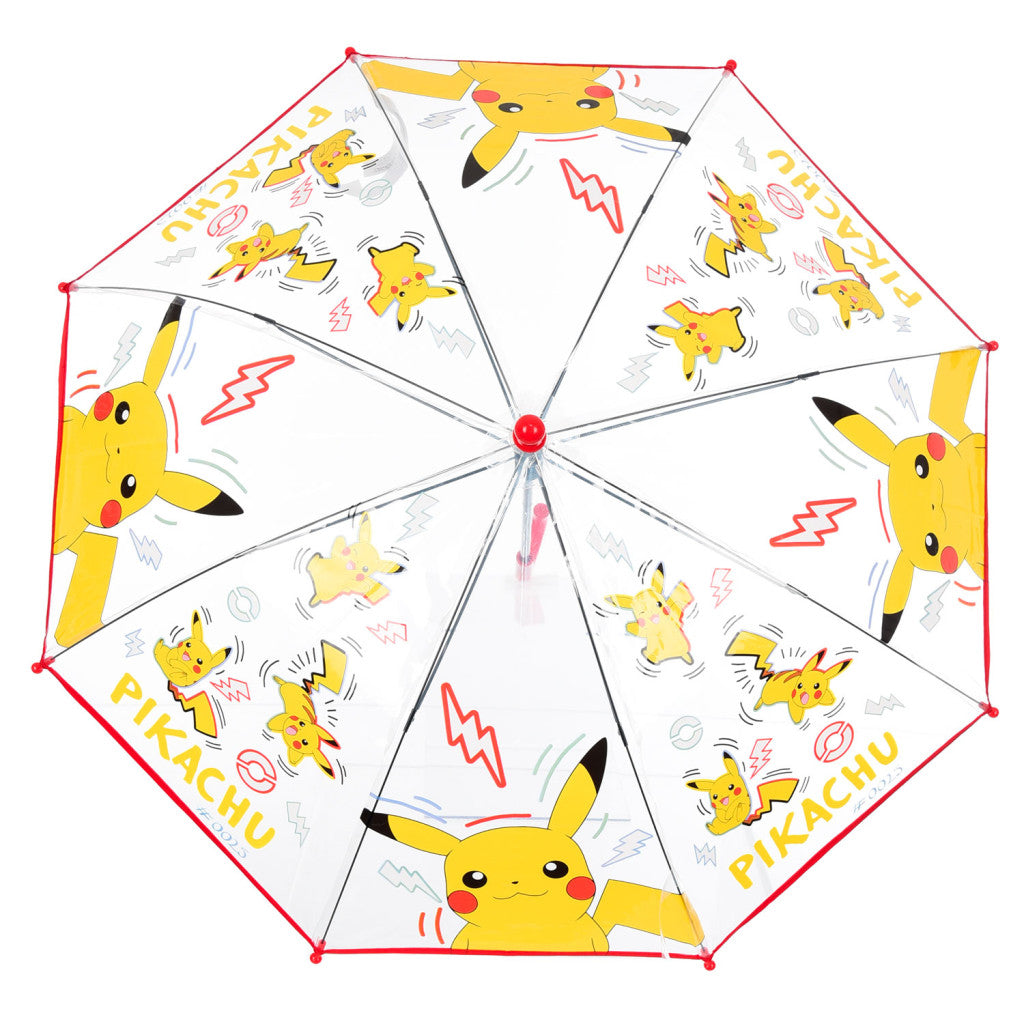 Pok√©mon Thunder bērnu caurspīdīgais lietussargs √ò72 cm