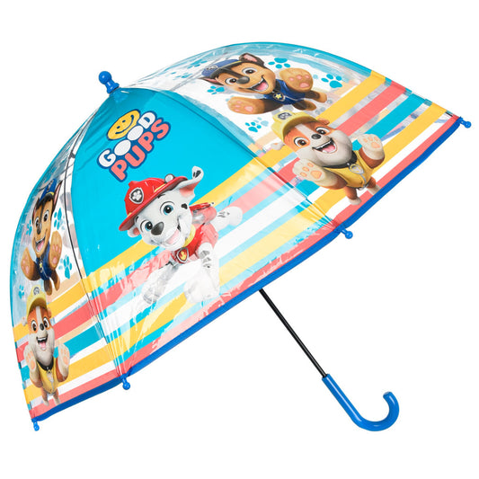 Ķepu patruļa Good Pups bērnu caurspīdīgais lietussargs √ò72 cm