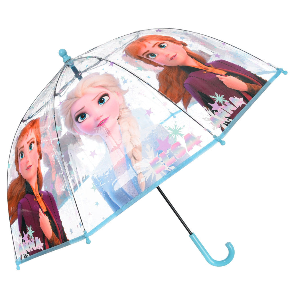 Disney Frozen Stars bērnu caurspīdīgais lietussargs √ò72 cm