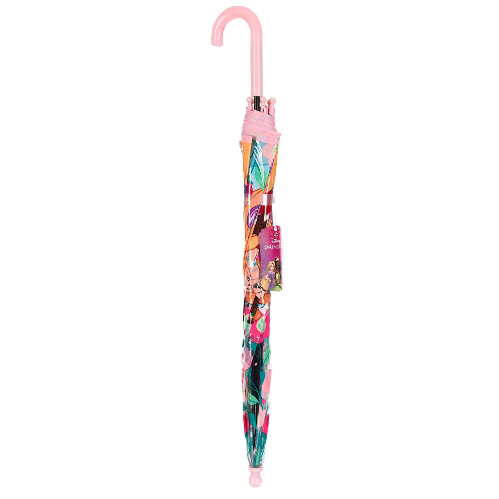 Disney Princess Fairytale bērnu caurspīdīgais lietussargs √ò72 cm
