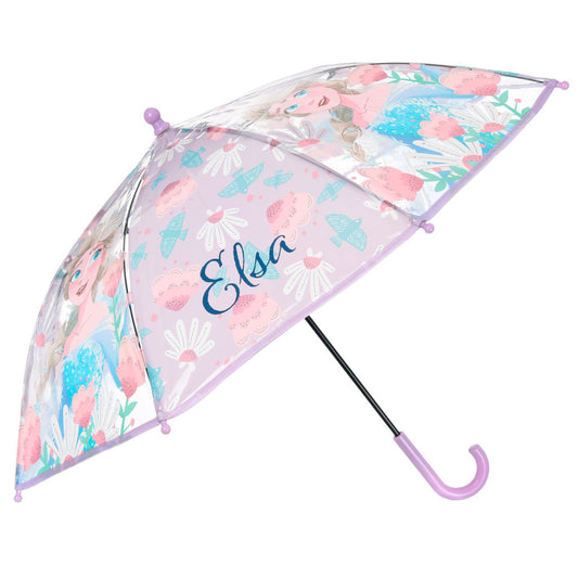 Disney Frozen Birds bērnu caurspīdīgais lietussargs √ò72 cm