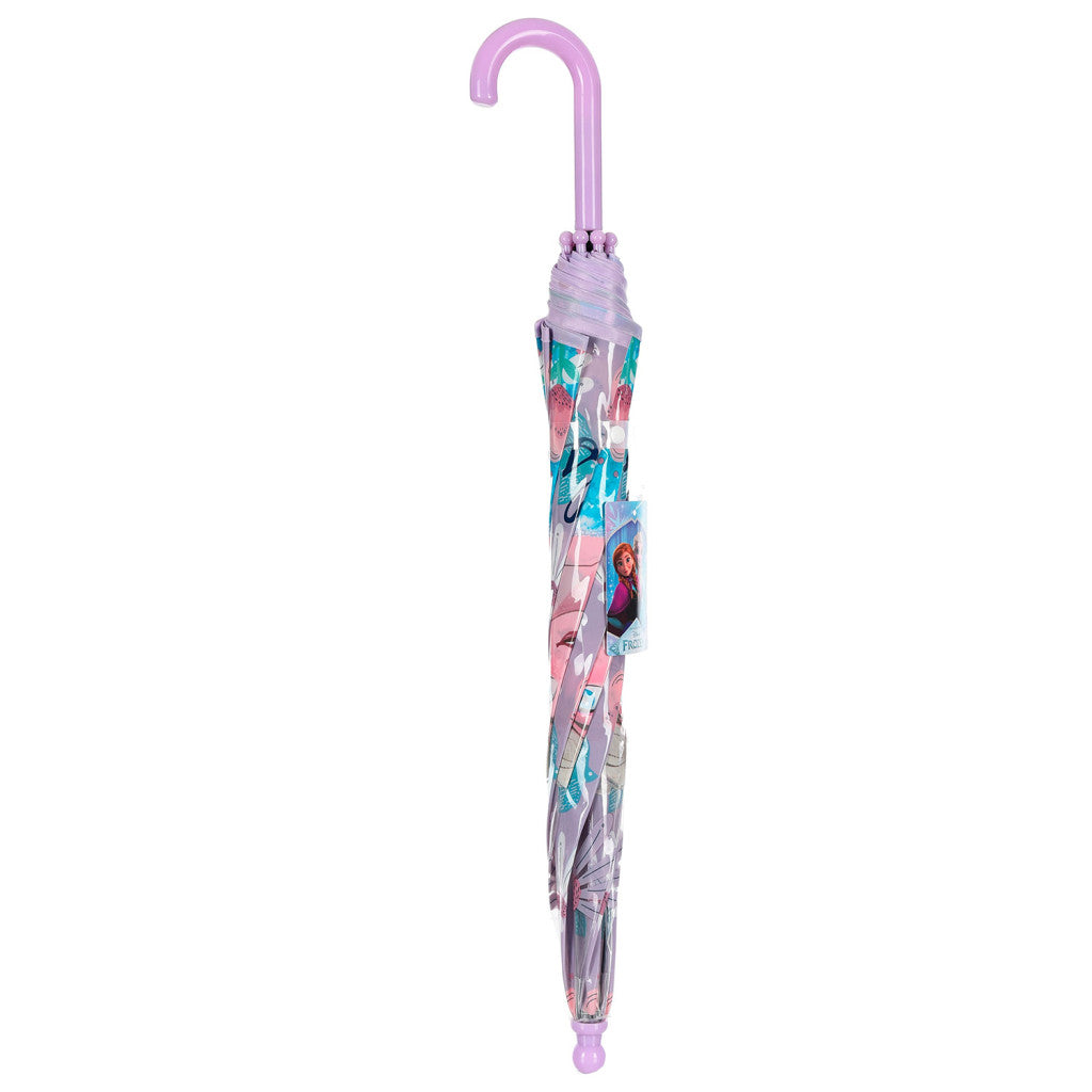 Disney Frozen Birds bērnu caurspīdīgais lietussargs √ò72 cm