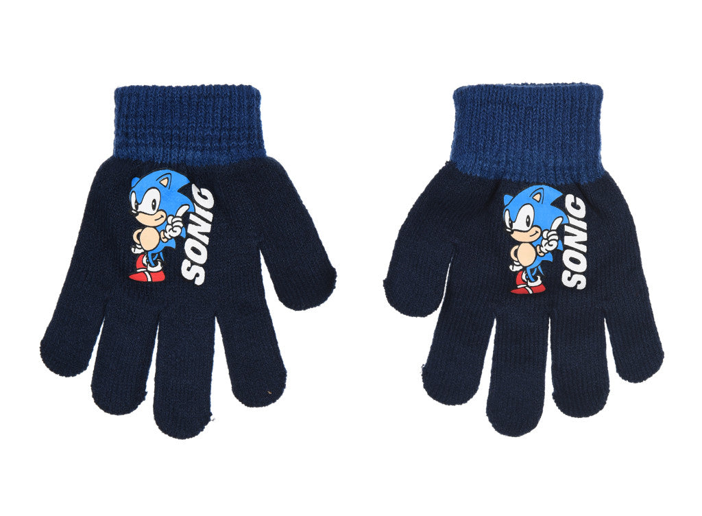 Sonic the Hedgehog Dark Look bērnu cimdi