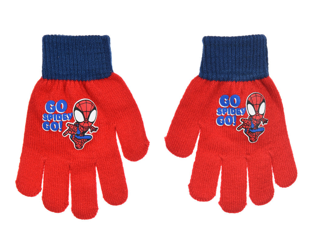 Zirnekļcilvēka cimdi "Spiderman Go Spidey" (sarkani)