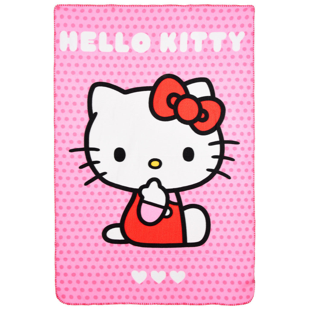 Hello Kitty burvīga flīsa sega 100x150cm