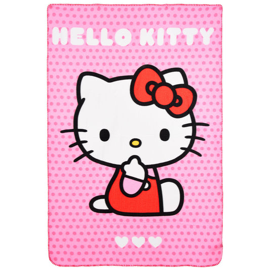 Hello Kitty burvīga flīsa sega 100x150cm