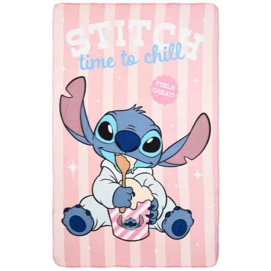 Disney Lilo un Stitch flīsa sega 100x150cm