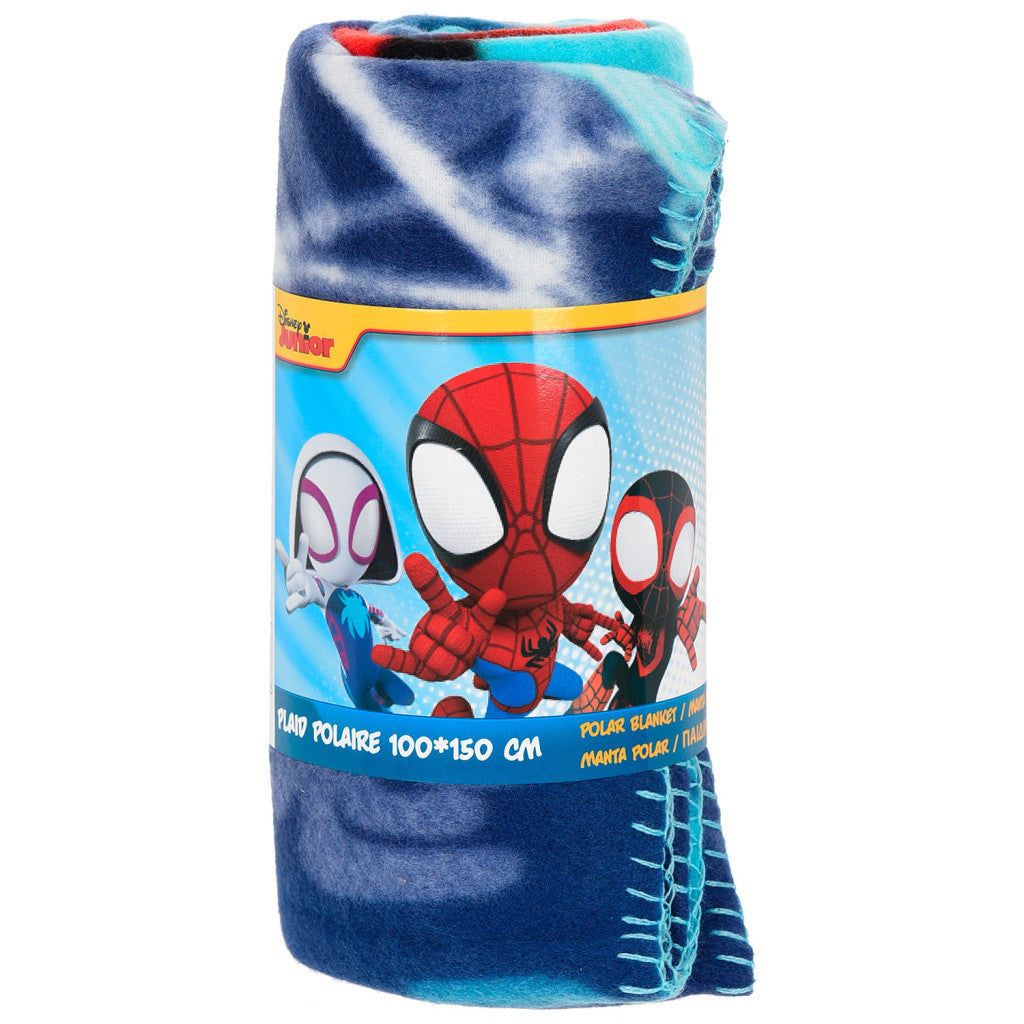 Zirnekļcilvēka Spidey Cuddle polārās flīsa sega 100x150cm