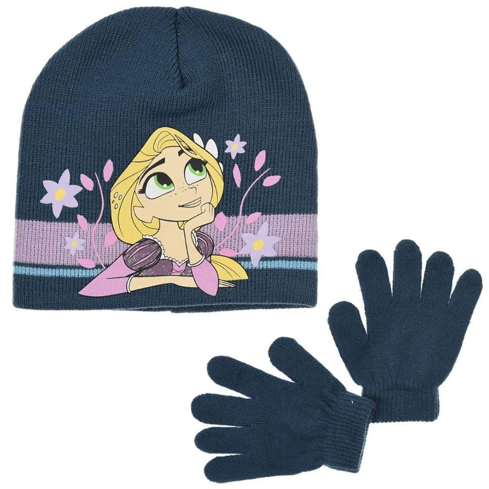 Disney Princess Aranyhaj bērnu cepure + cimdu komplekts 52-54 cm