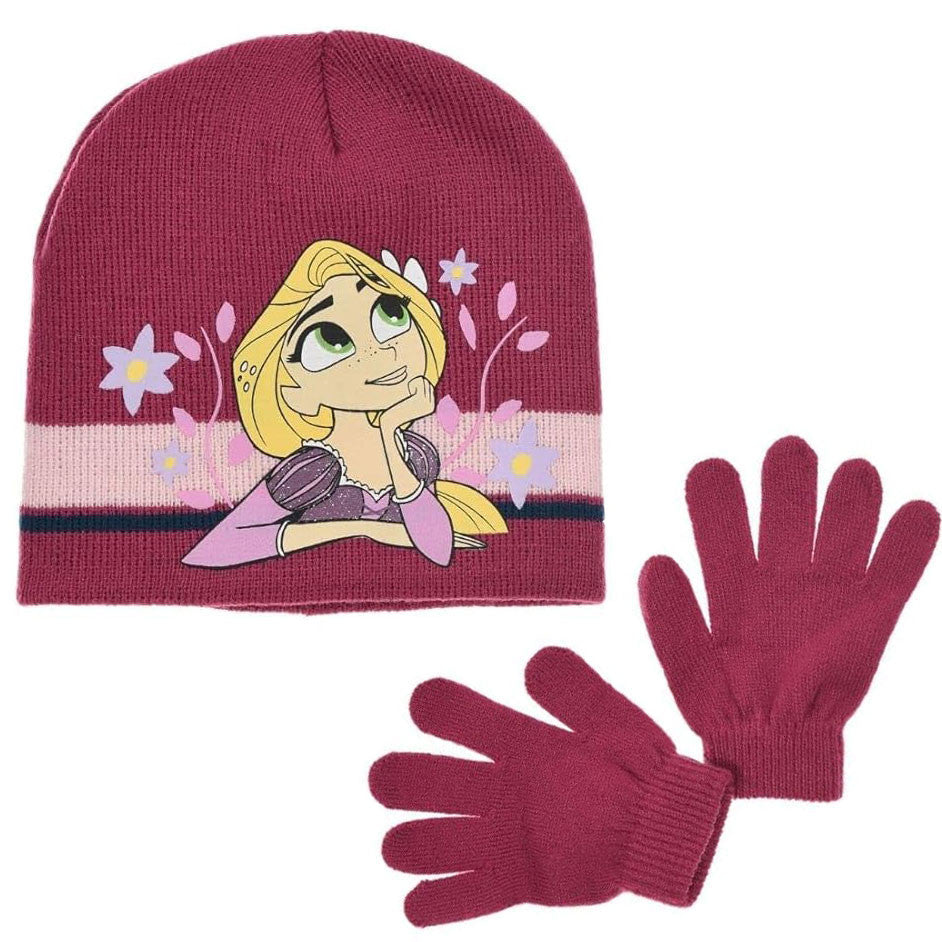 Disney Princess Aranyhaj bērnu cepure + cimdu komplekts 52-54 cm