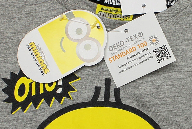 Minions See You bērnu krekls ar garām piedurknēm, 4-10 gadi