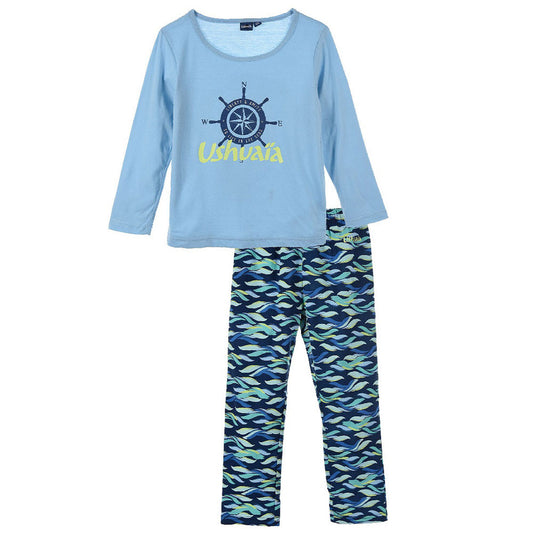 Ushuaia Compass Compass vīriešu garā pidžama S-XXL