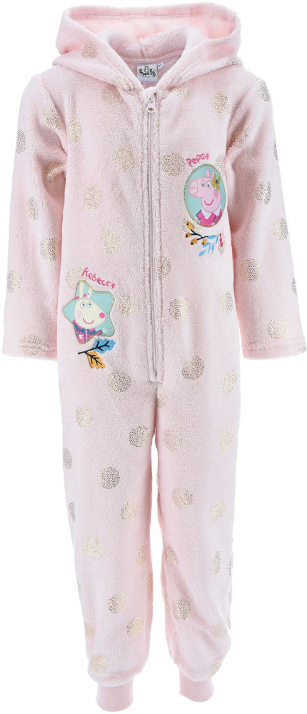 Peppa Pig Dots bērnu garā pidžama, kombinezons 3-6 gadi