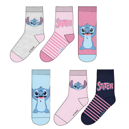Disney Lilo un Stitch Happy bērnu zeķītes 23-34