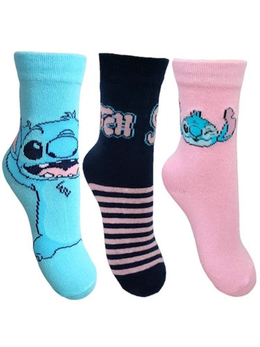 Disney Lilo un Stitch Happy bērnu zeķītes 23-34