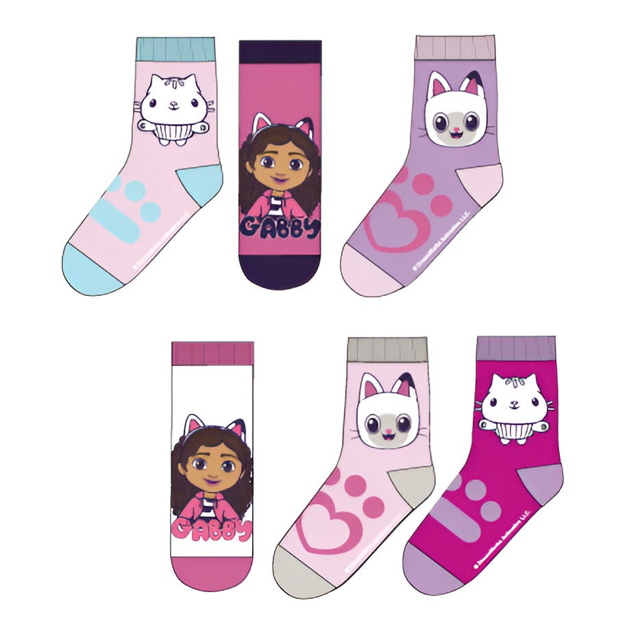 Gabby's Dollhouse Pandy bērnu zeķītes 23-34