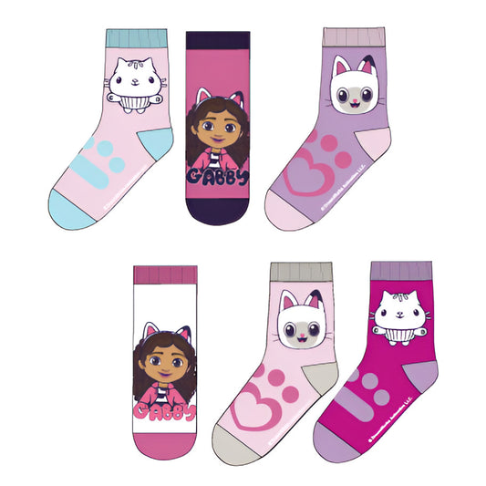 Gabby's Dollhouse Pandy bērnu zeķītes 23-34
