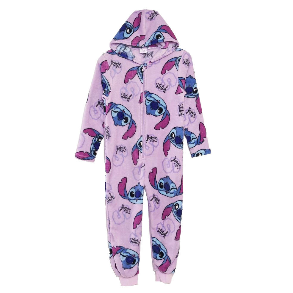 Disney Lilo un Stitch violeta bērnu garā pidžama, 6-12 gadi