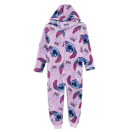 Disney Lilo un Stitch violeta bērnu garā pidžama, 6-12 gadi