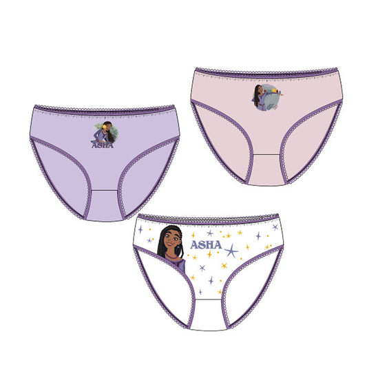 Disney K√≠v√°ns√°g Violeta bērnu apakšveļa, biksītes 3 gab./iepak.