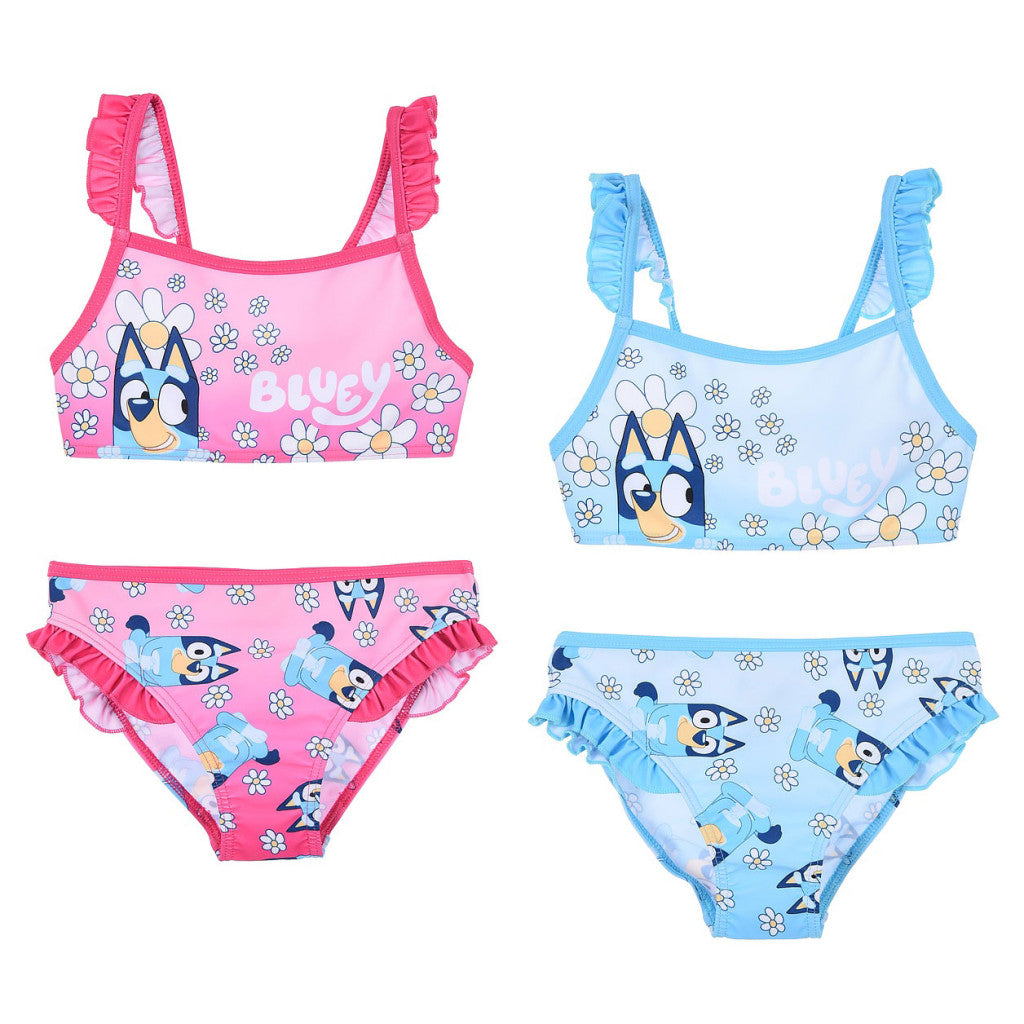 Bluey Daisy bērnu peldkostīms, bikini 3-6 gadi