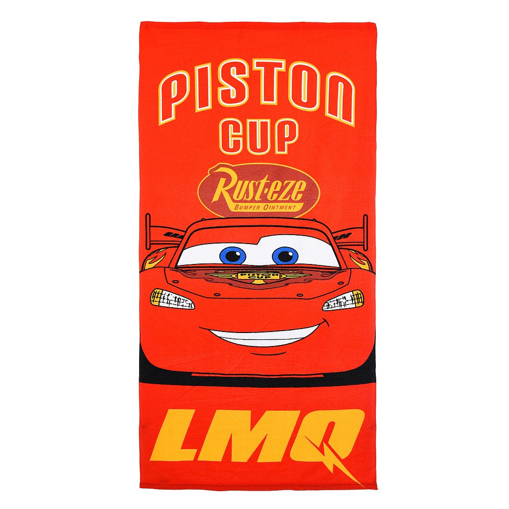 Disney Cars vannas dvielis, pludmales dvielis 70x140cm (ātri žūstošs)
