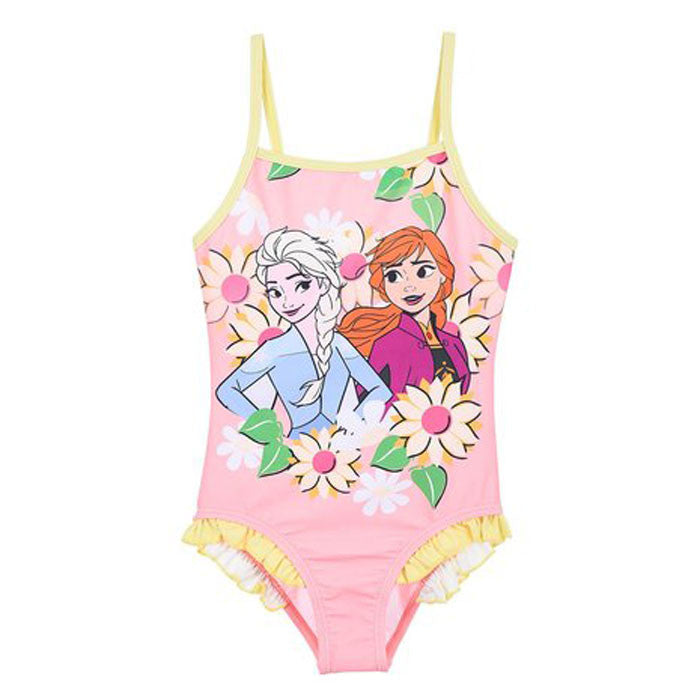 Disney Frozen Petals bērnu peldkostīms, peldēšanai 4-8 gadi