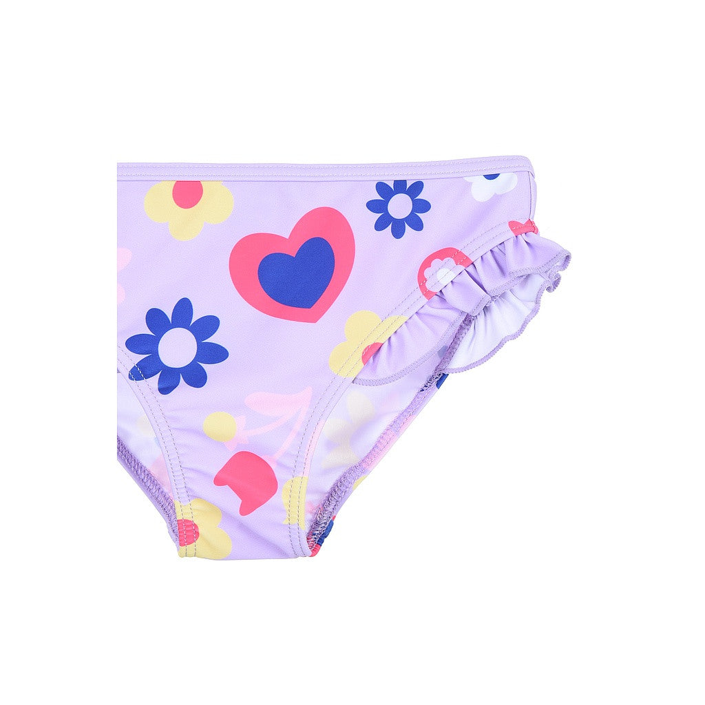 Gabby's Dollhouse Bubbly World bērnu peldkostīms, bikini 3-8 gadi