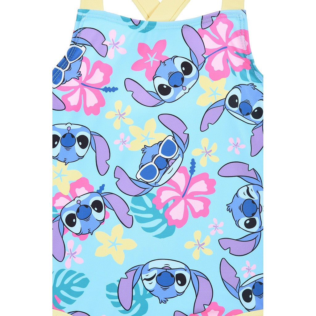 Disney Lilo un Stitch bērnu peldkostīms, peldēšanai 3-8 gadi