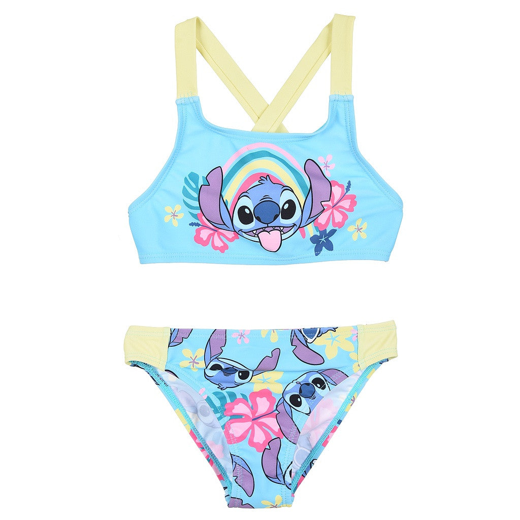 Disney Lilo un Stitch bērnu peldkostīms, bikini 3-8 gadi