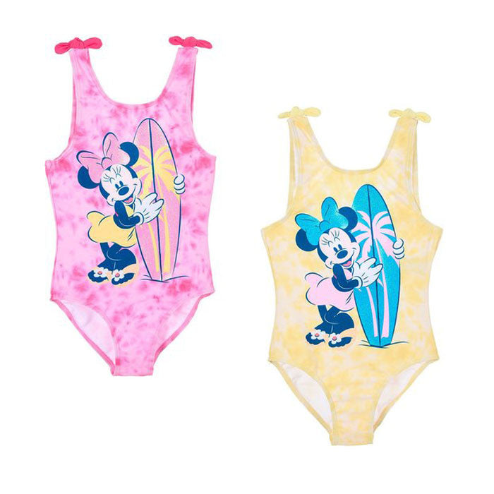 Disney Minnie Surfboard bērnu peldkostīms, peldēšanai 3-8 gadi