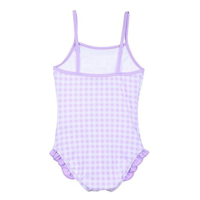 Disney Minnie Plaid bērnu peldkostīms, peldēšanai 3-8 gadi