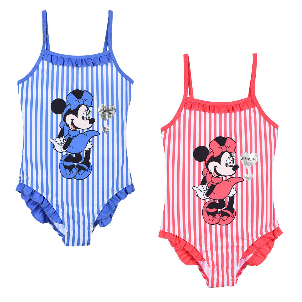 Disney Minnie Shiny Shells bērnu peldkostīms, peldēšanai 3-8 gadi