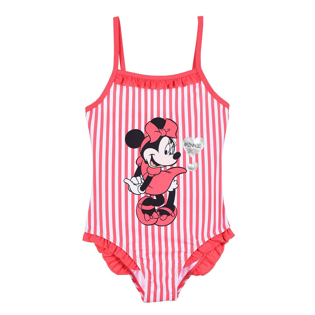 Disney Minnie Shiny Shells bērnu peldkostīms, peldēšanai 3-8 gadi